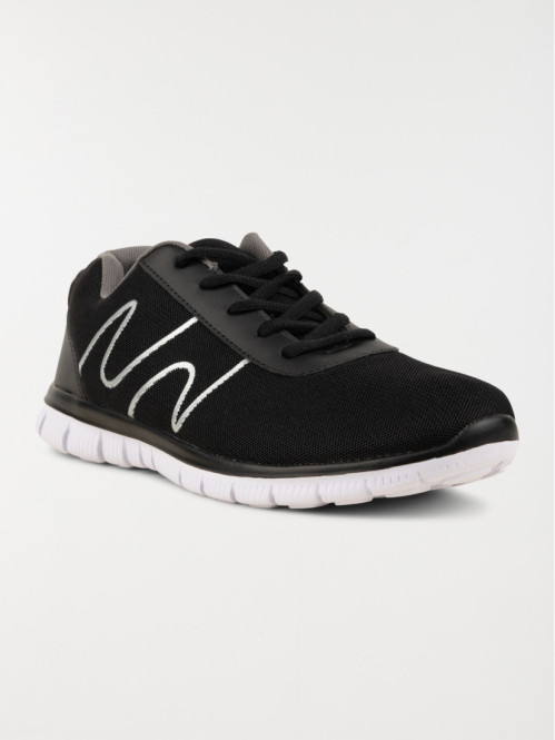 Chaussures sport noir homme (40-46) Chaussures sport noir homme (40-46)