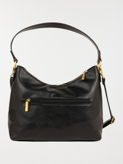 Sac à main bi-matière femme