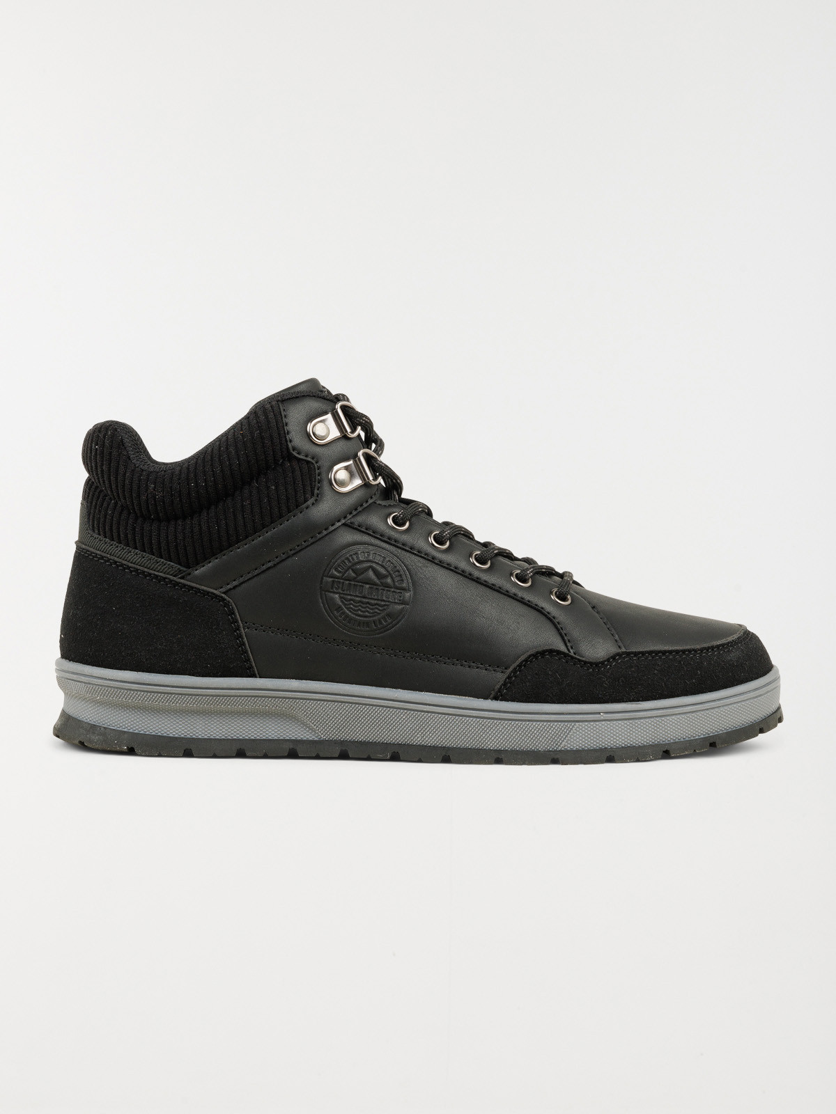 Boots noires à lacets homme (40-46)