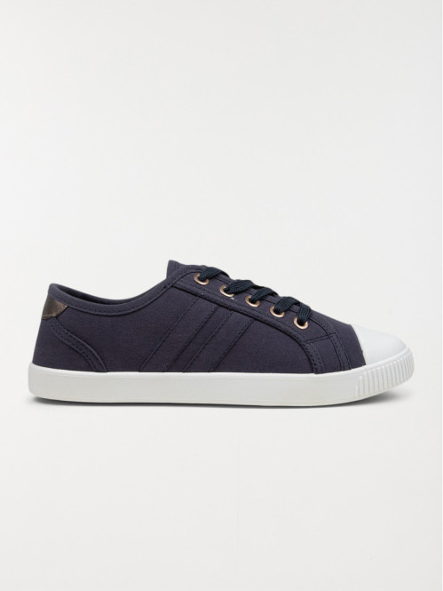 Baskets en toile marine femme (36-41)
