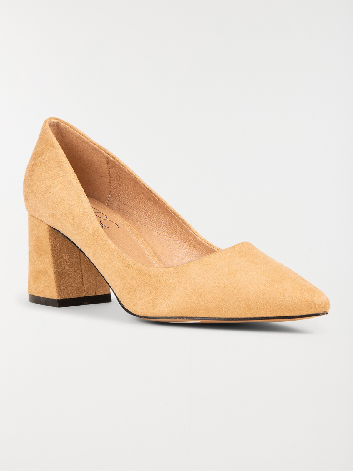 Escarpin femme nude suédine (36-41)