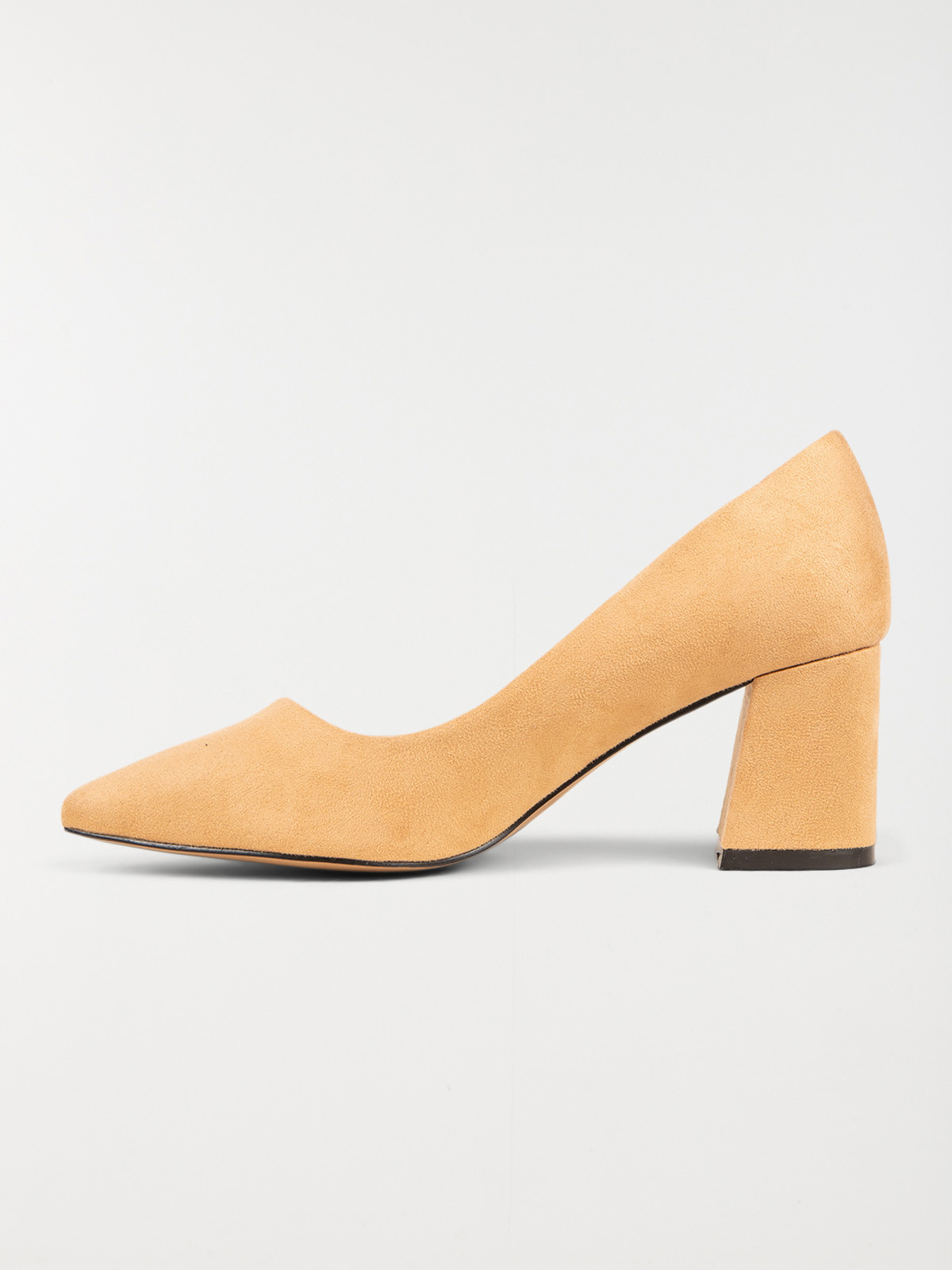 Escarpin femme nude suédine (36-41)