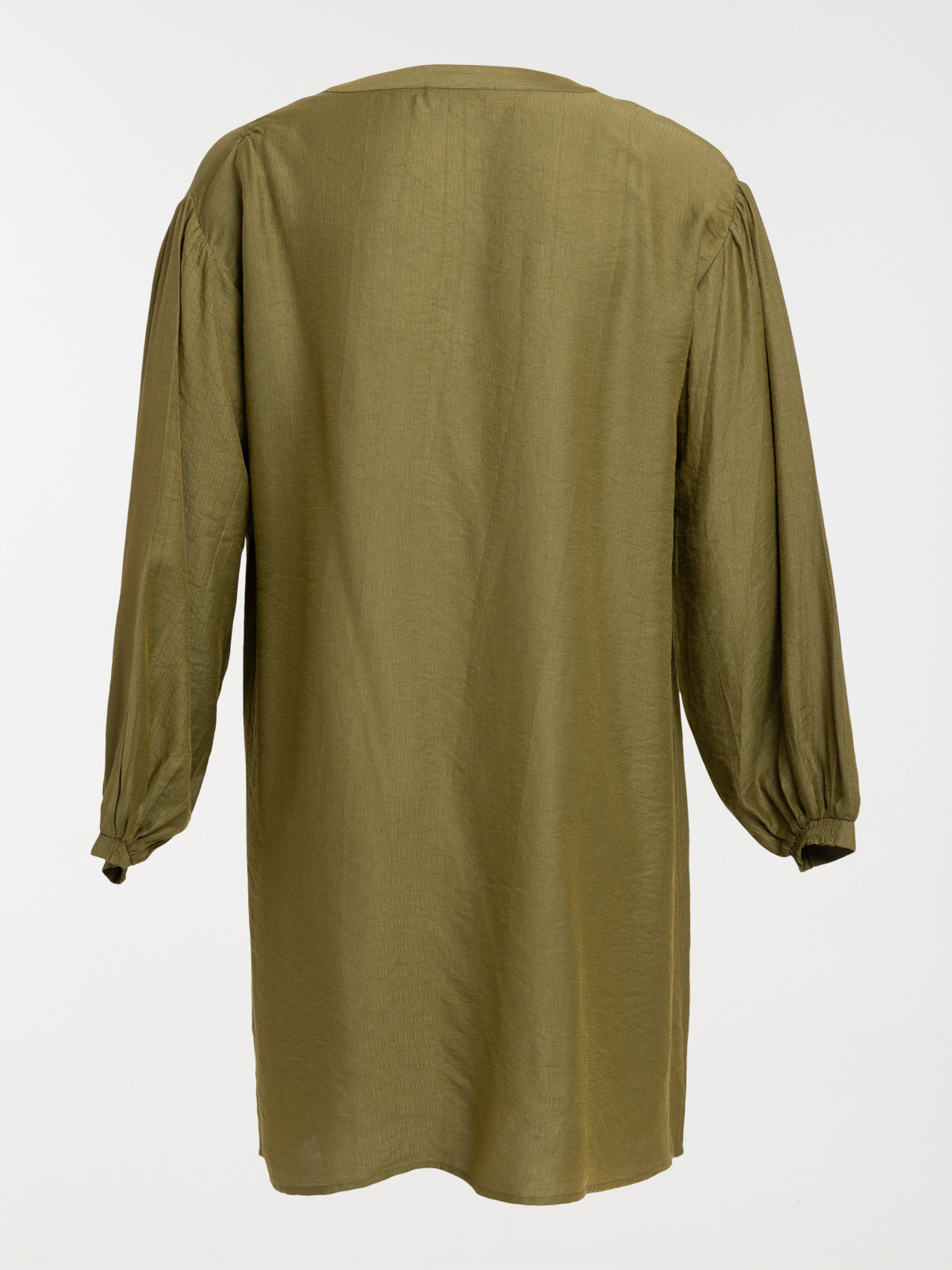 Robe kaki indien grande taille femme