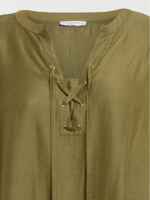 Robe kaki indien grande...