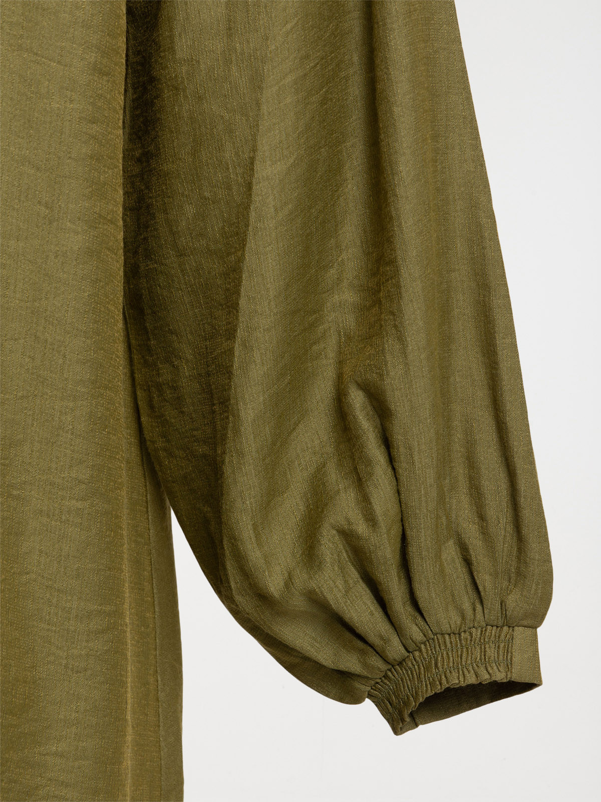 Robe kaki indien grande taille femme