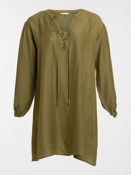 Robe kaki indien grande...
