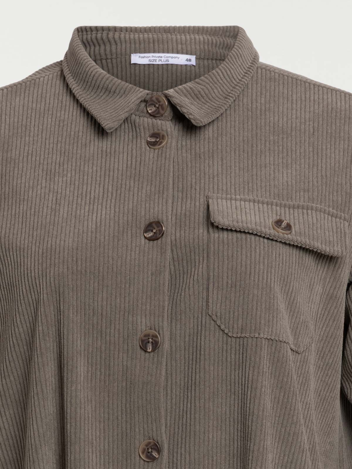 Robe chemise velours grande taille femme Robe chemise velours grande taille femme