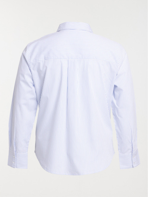 Chemise rayée femme grande...