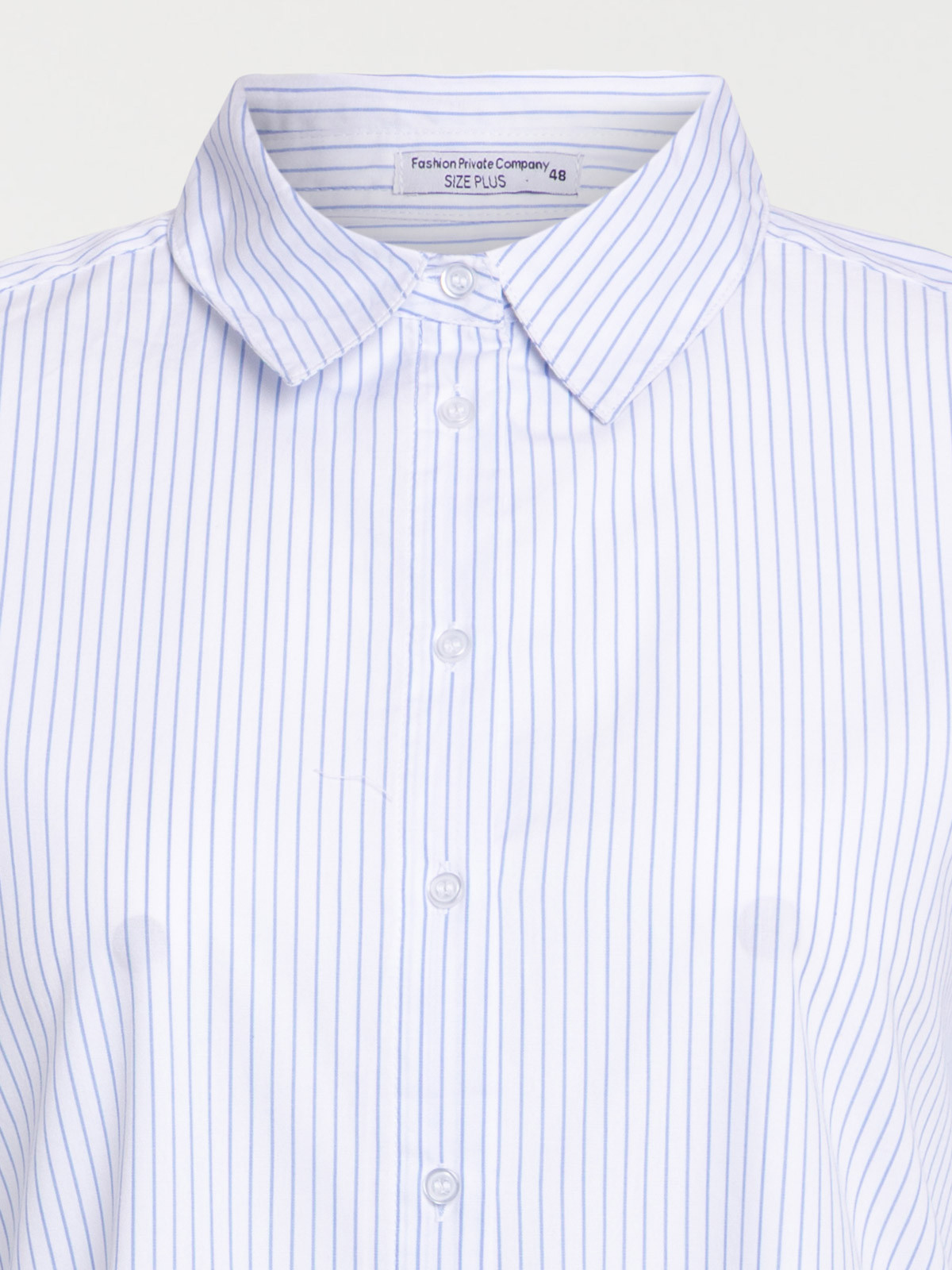 Chemise rayée femme grande taille