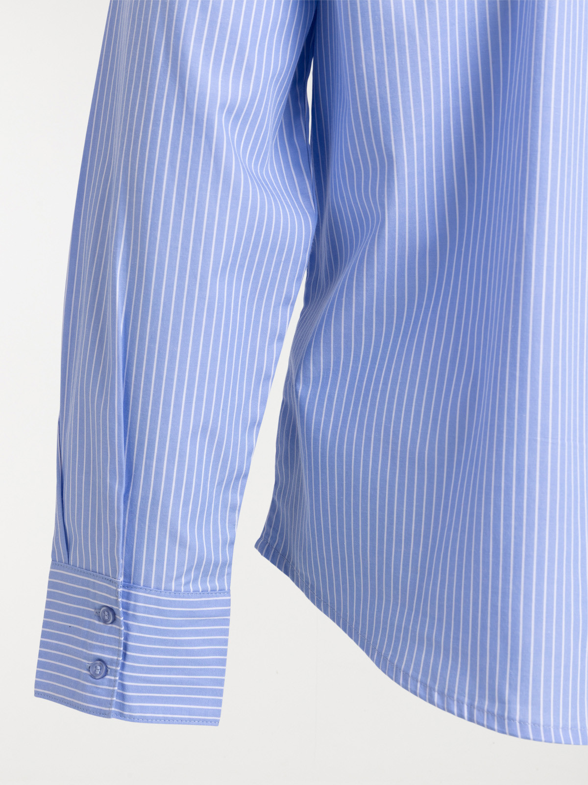 Chemise rayée grande taille femme