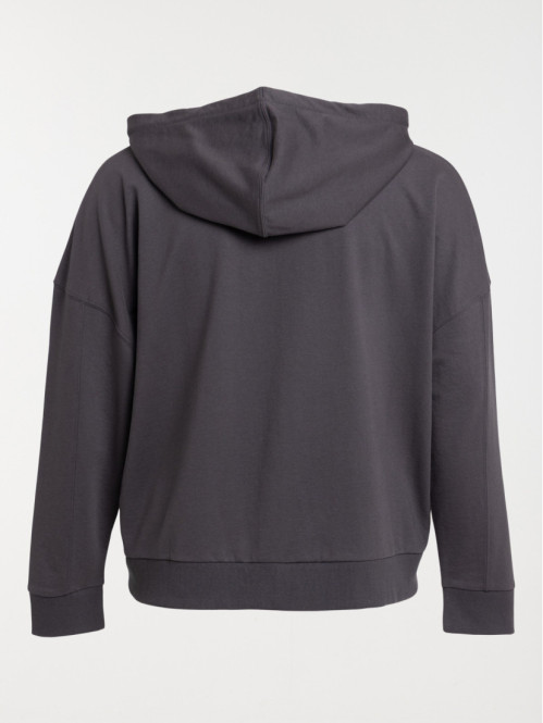 Sweat détail léopard femme...