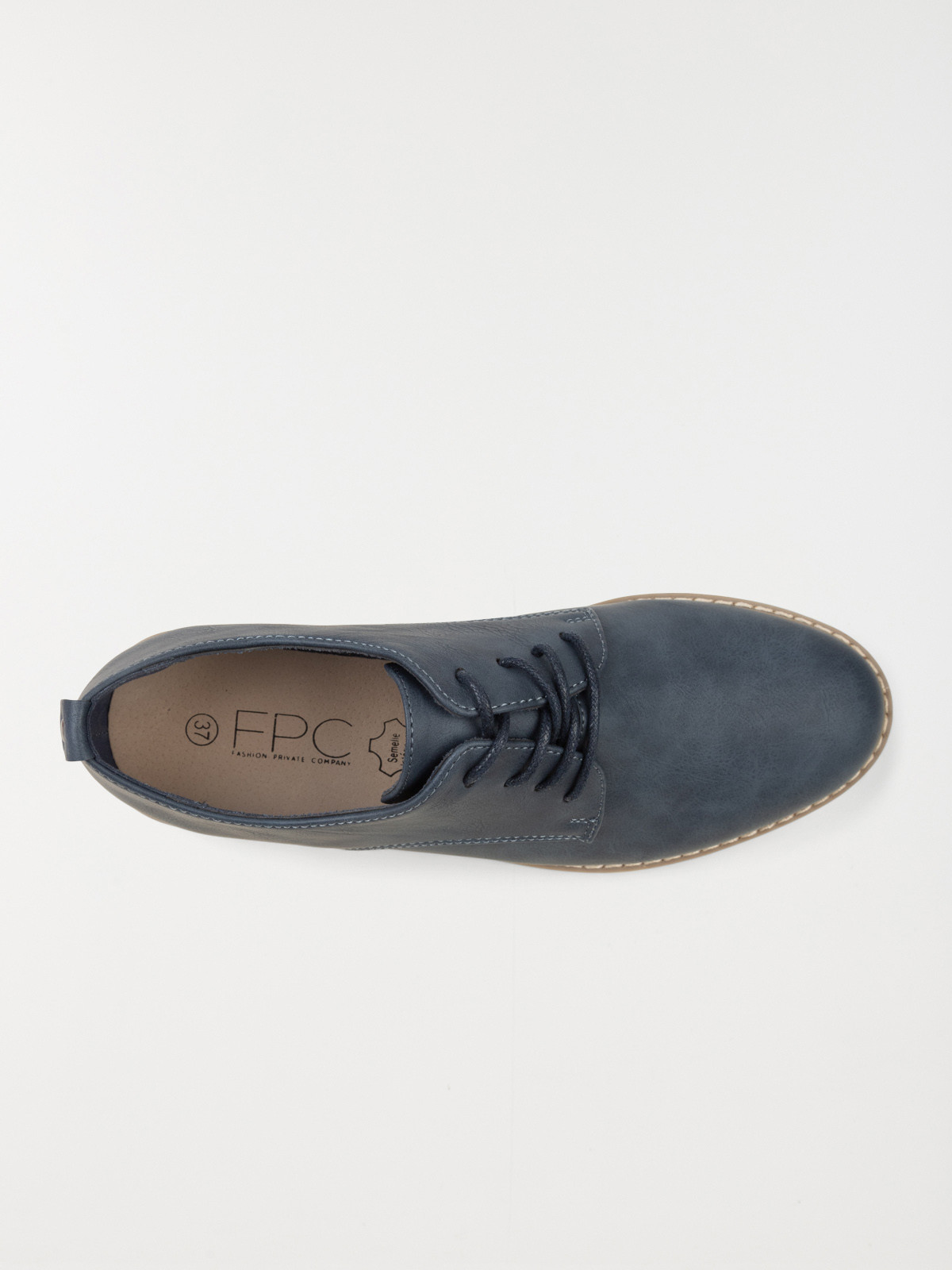Chaussures bleues lacet femme (36-41)