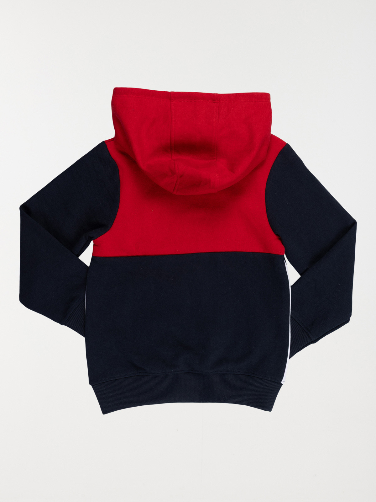 Sweat tricolore à capuche garçon (3-12A) Sweat tricolore à capuche garçon (3-12A)