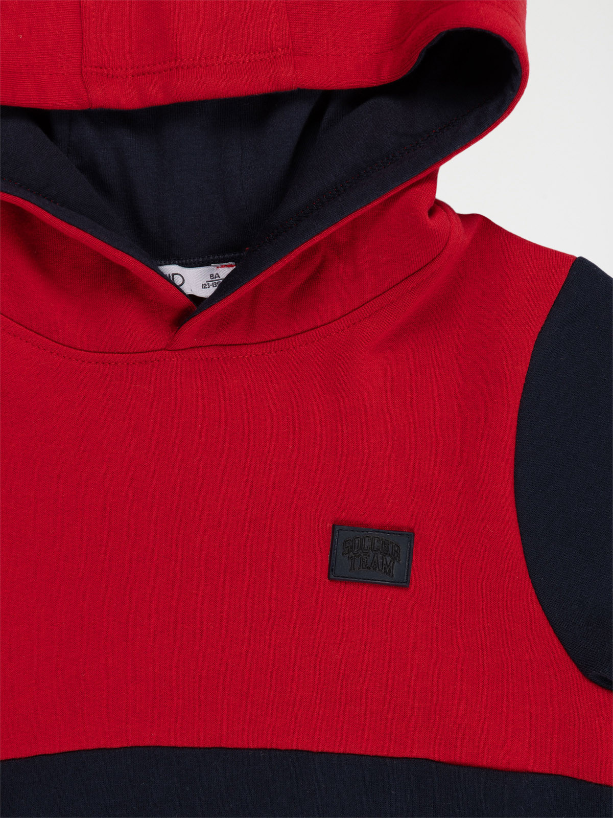 Sweat tricolore à capuche garçon (3-12A) Sweat tricolore à capuche garçon (3-12A)