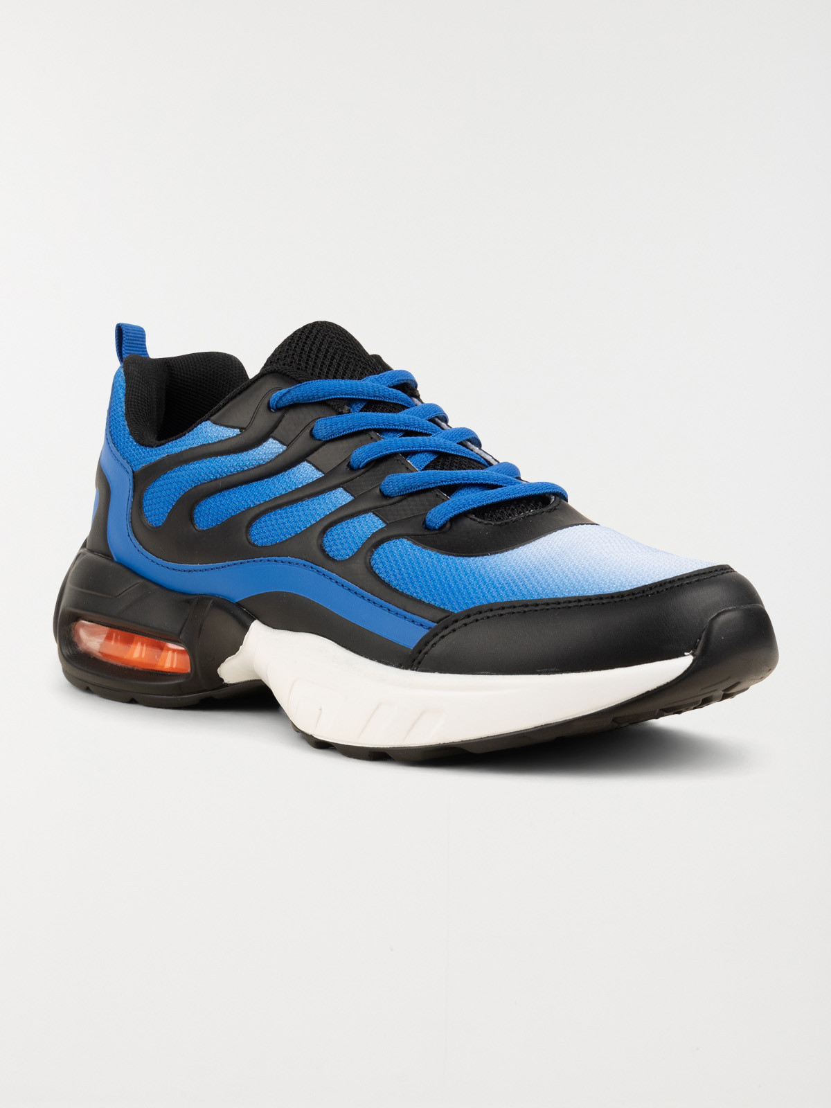 Basket bleue et noir homme (40-46)