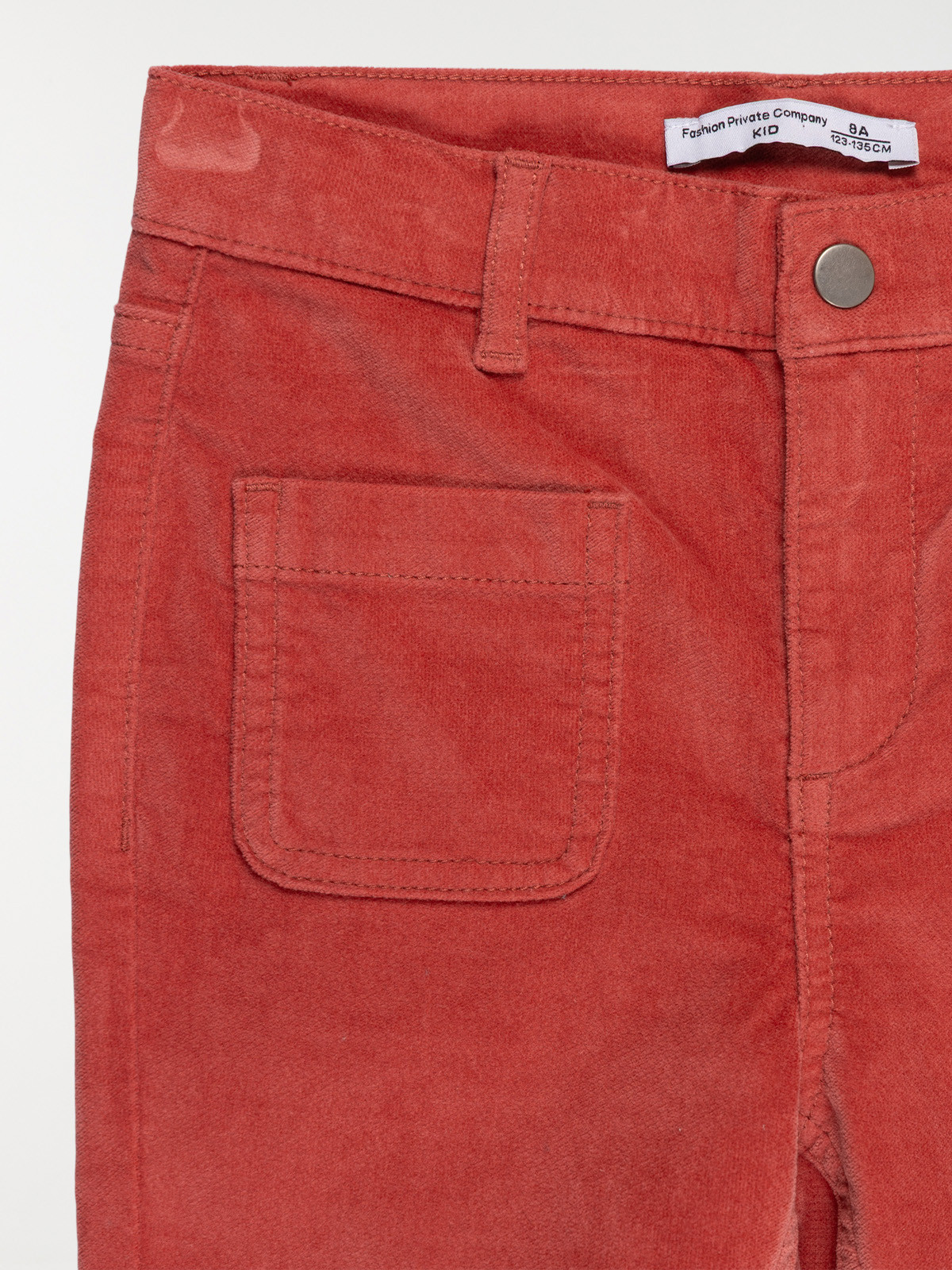 Pantalon flare en velours fille (6-12A)