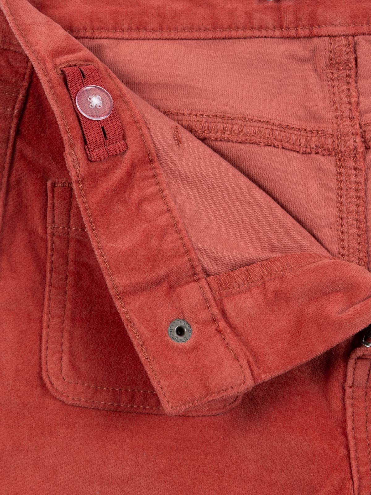 Pantalon flare en velours fille (6-12A)