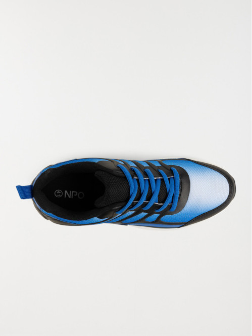 Basket bleue et noir homme (40-46)