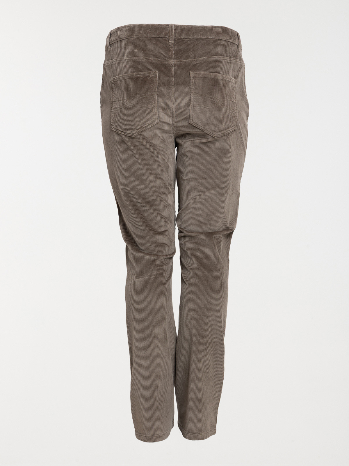 Pantalon velours grande taille femme