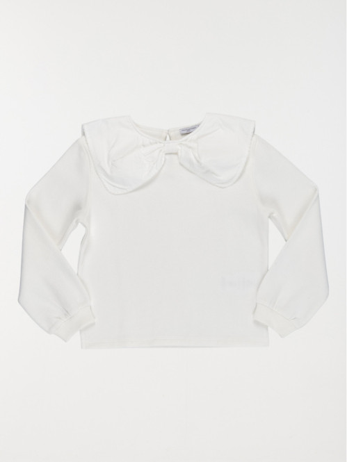 Sweat col matelot fille (3-12A)