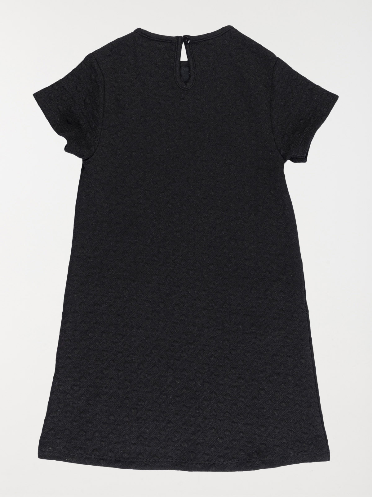 Robe coeurs en relief fille (3-12A)