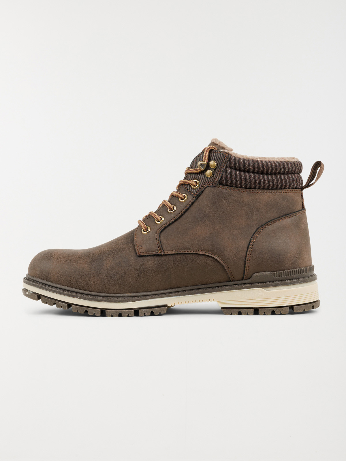 Boots montantes marrons homme (40-46)