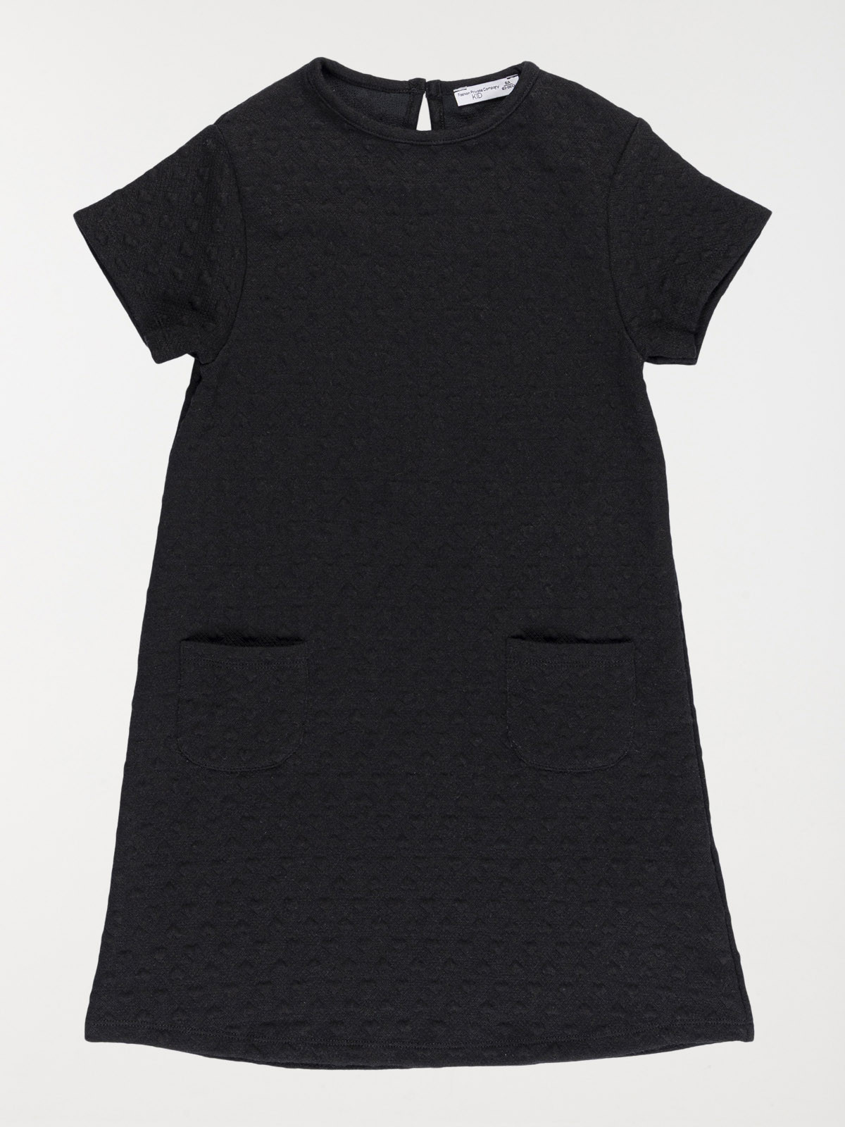 Robe coeurs en relief fille (3-12A)