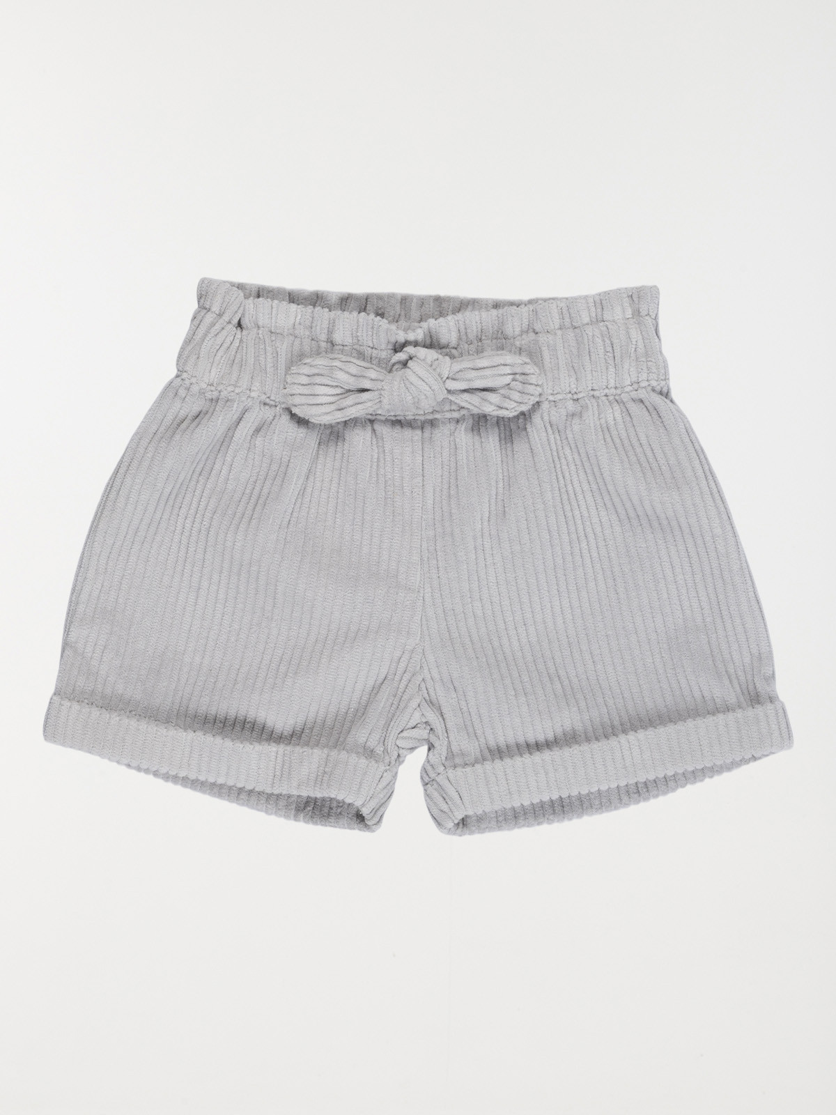 Short fille en velours (3-36M)