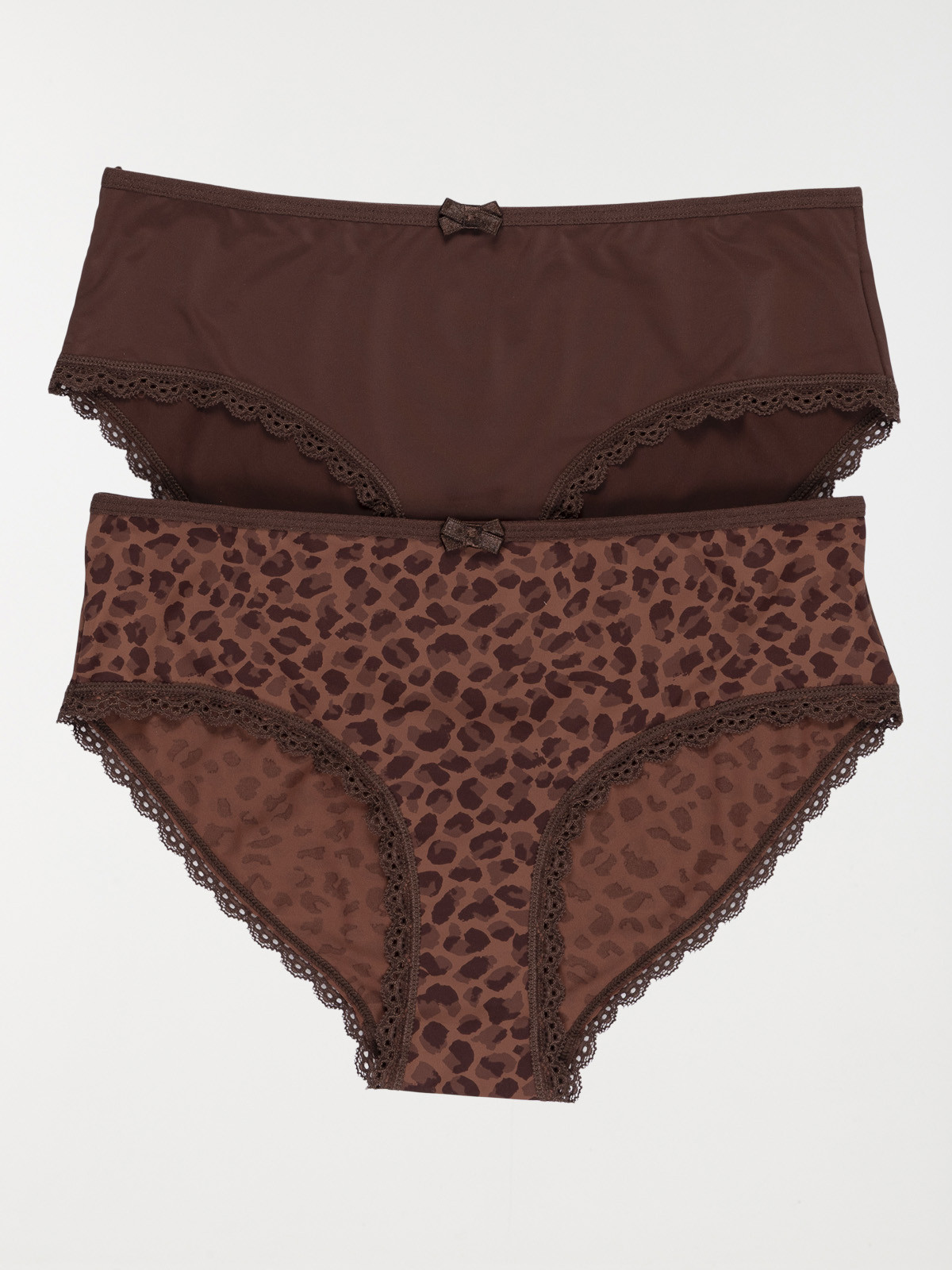 Lot de 2 shorties femme (S-XL)