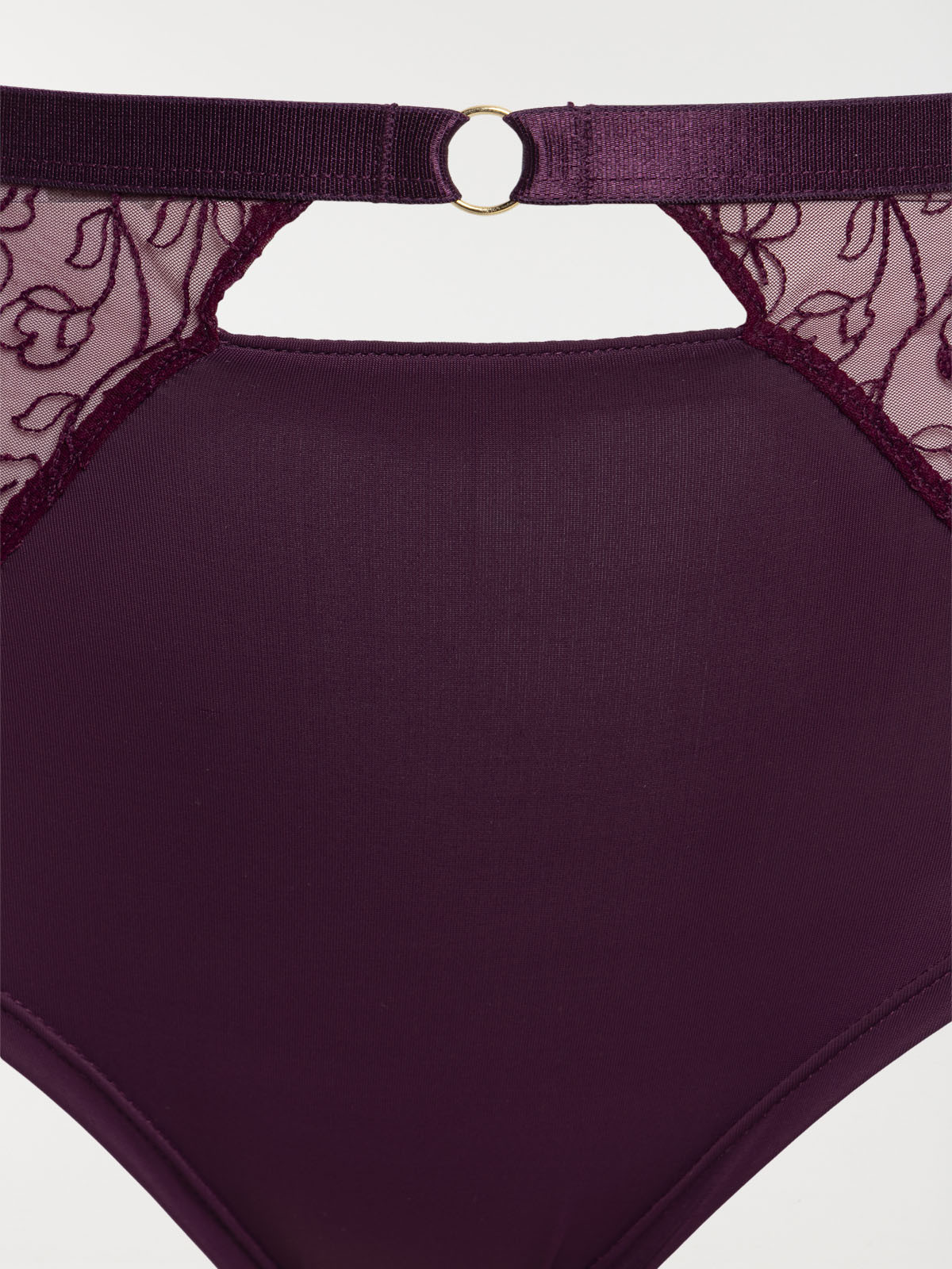 Shorty lie de vin grande taille femme Shorty lie de vin grande taille femme