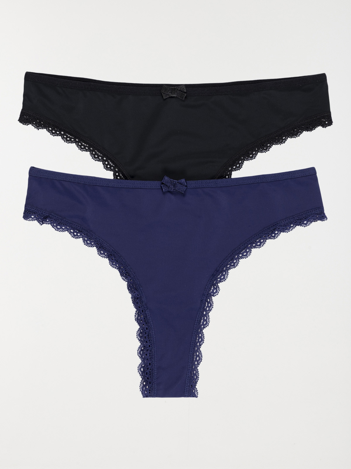 Lot de 2 tangas femme (S-XL)