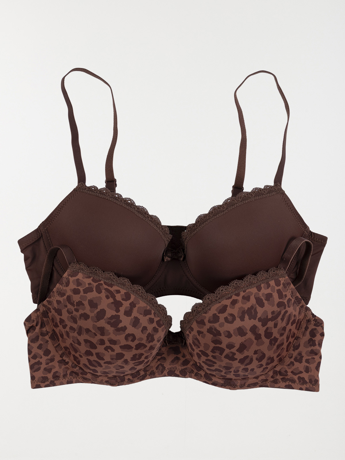 Lot de 2 soutiens-gorge femme (85B-95E) Lot de 2 soutiens-gorge femme (85B-95E)