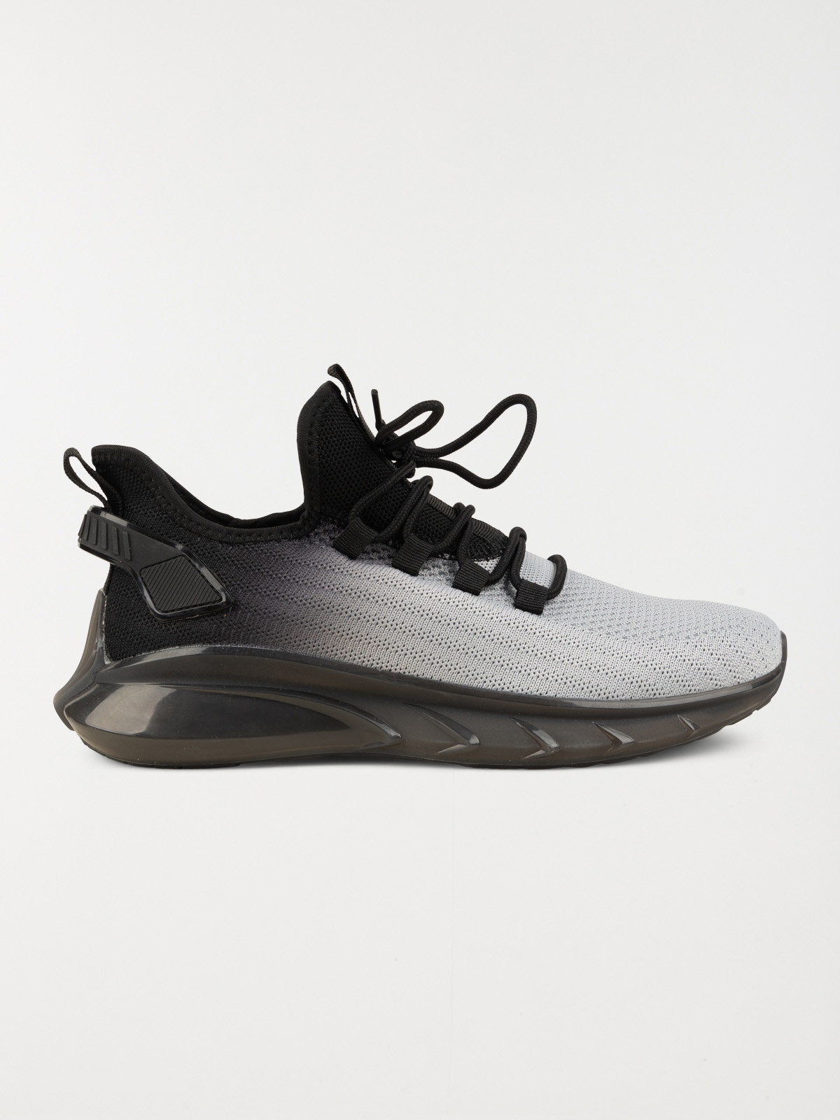 Chaussure sport noir gris homme (40-46)