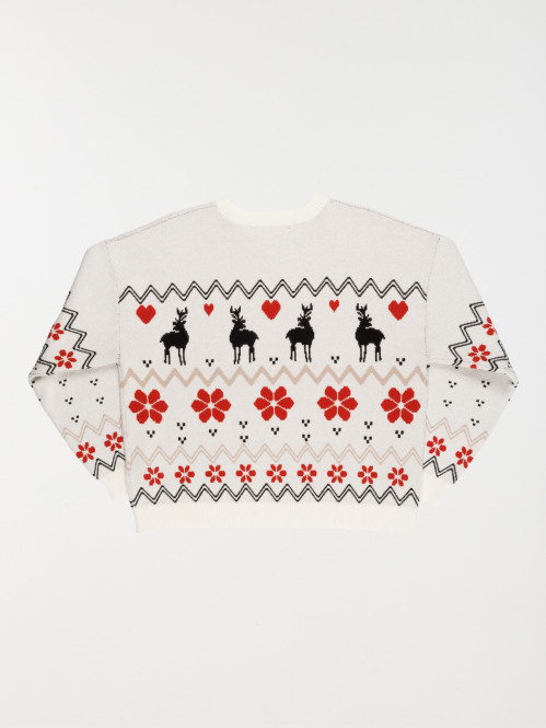 Pull de noël fille (XXS-M)