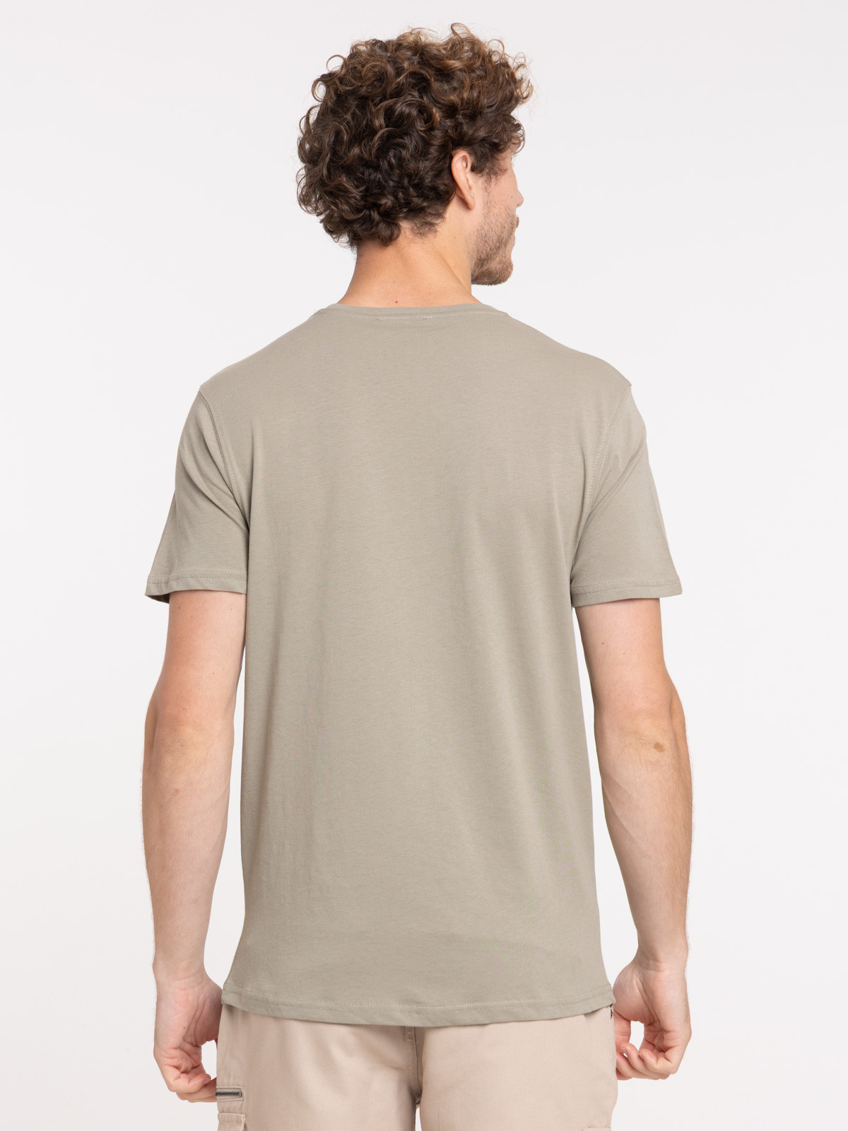 T-shirt col rond uni homme