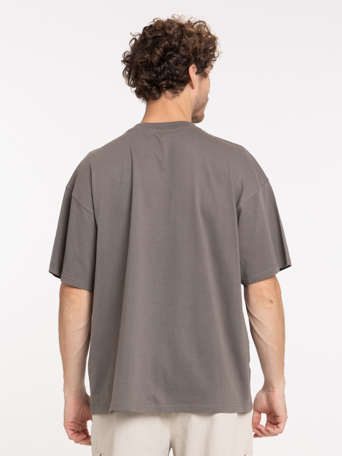 T-shirt col rond uni homme