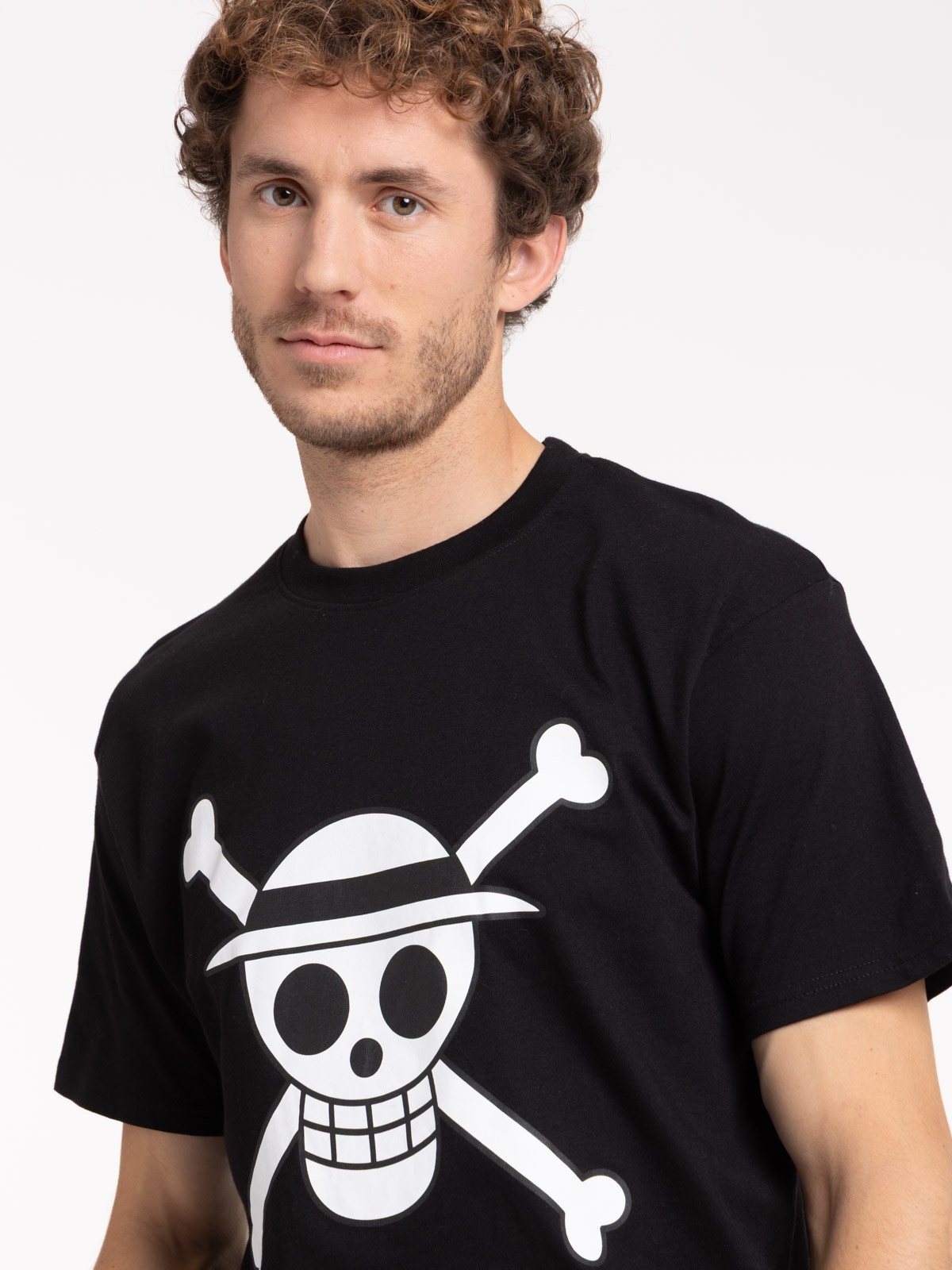 T-shirt One piece noir homme