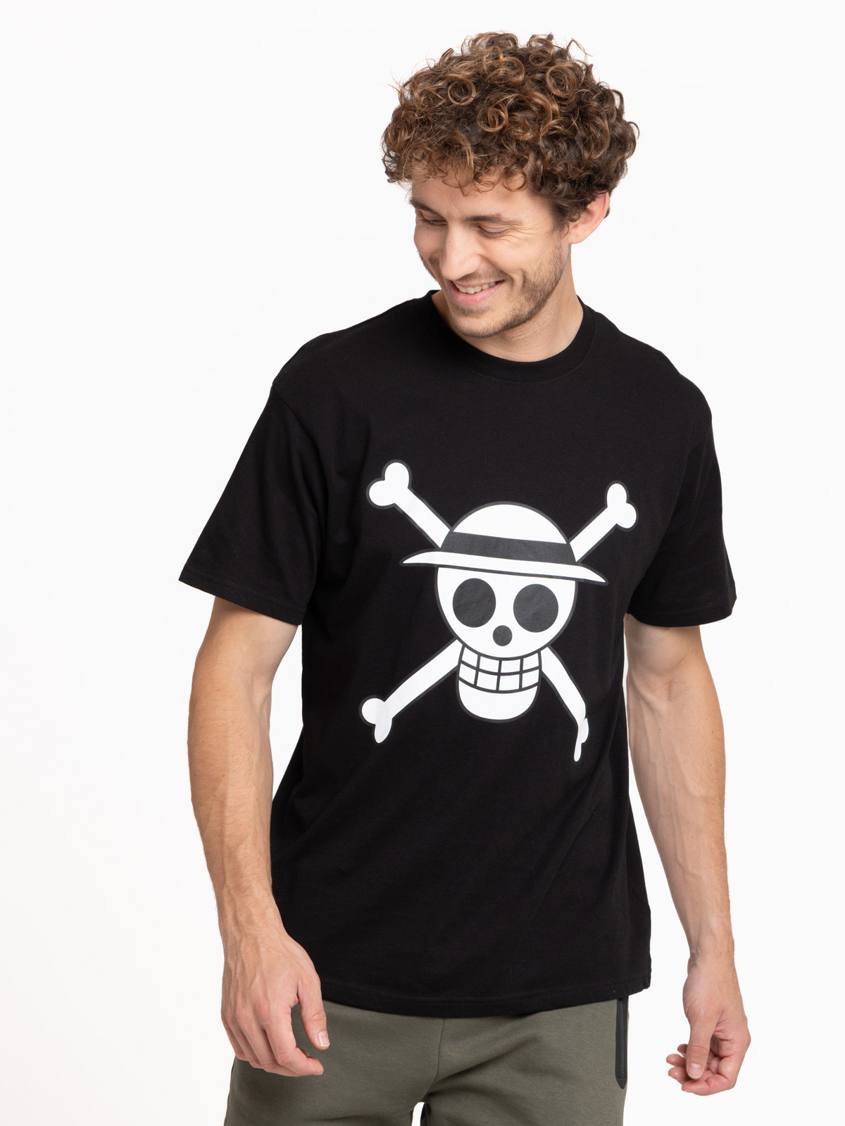 T-shirt One piece noir homme