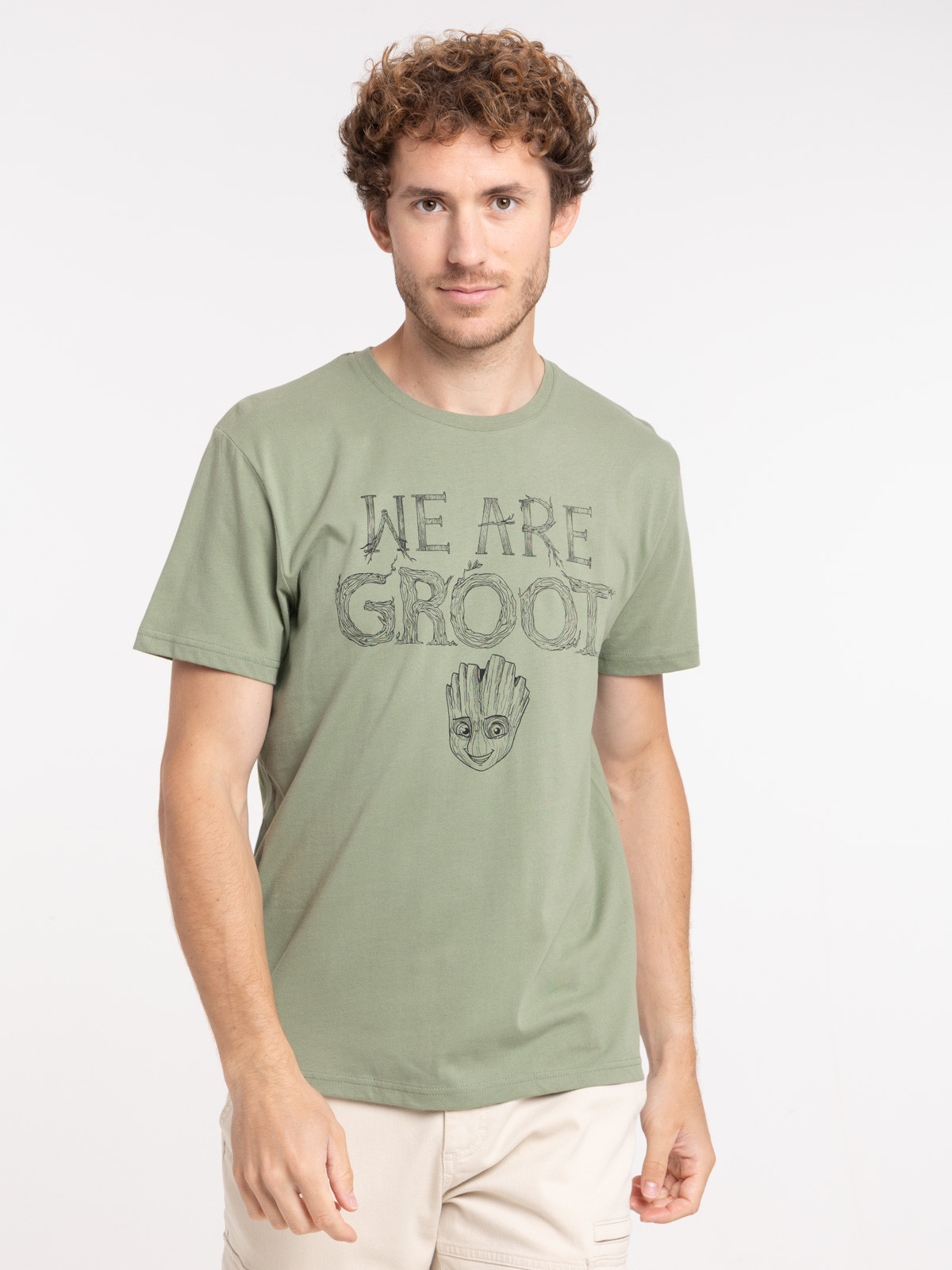 T-shirt guardians galaxy Groot homme
