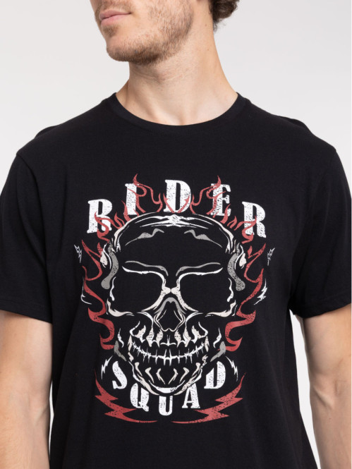 Tee-shirt motif tête de...