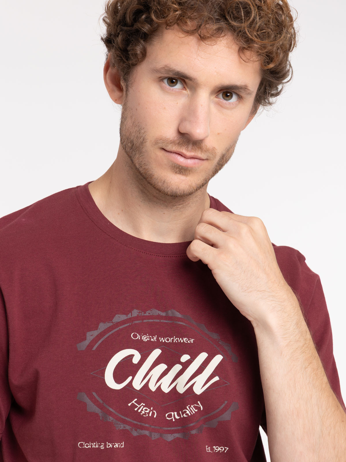 T-shirt imprimé chill homme