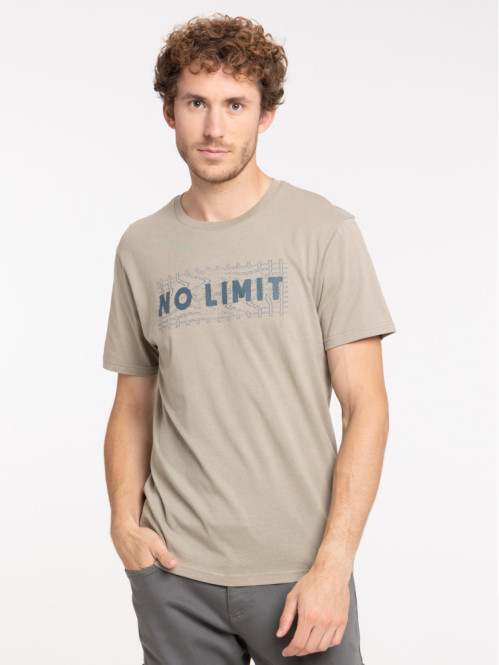 Tee-shirt col rond no limit...