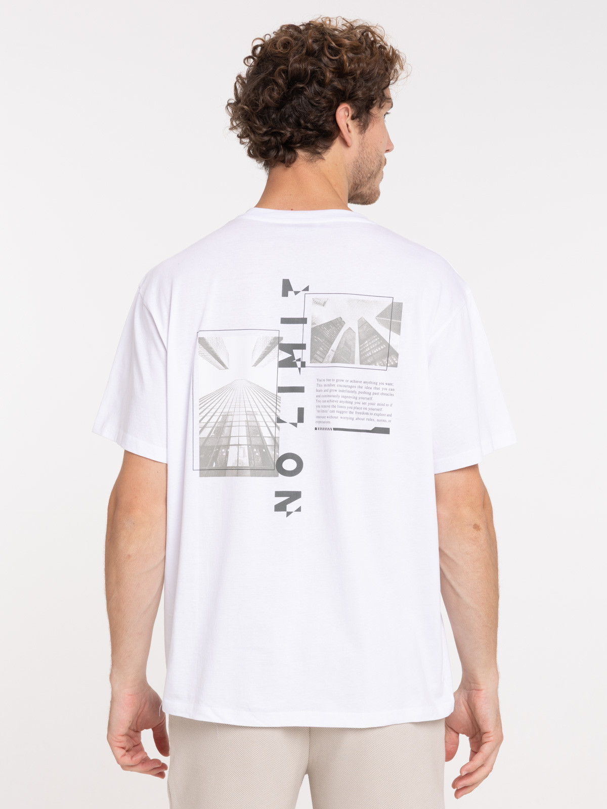 T-shirt imprimé no limits homme