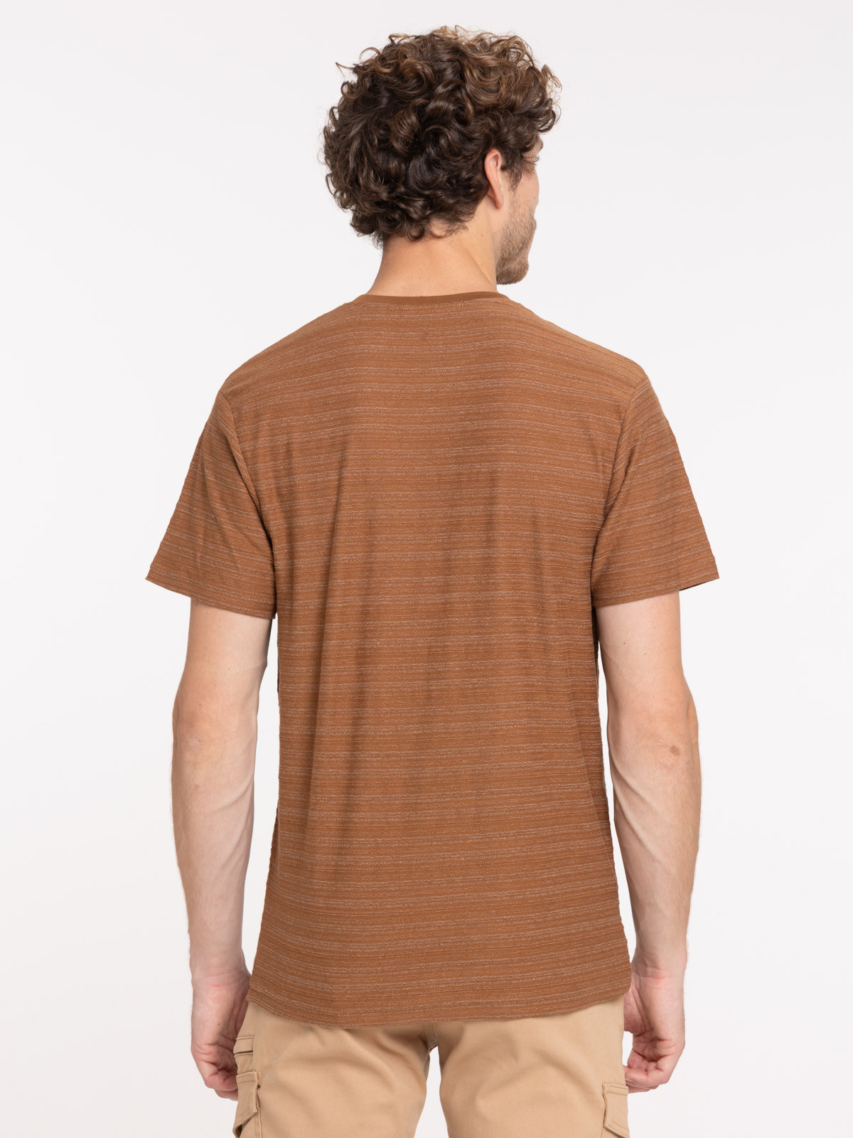 T-shirt imprimé espresso homme