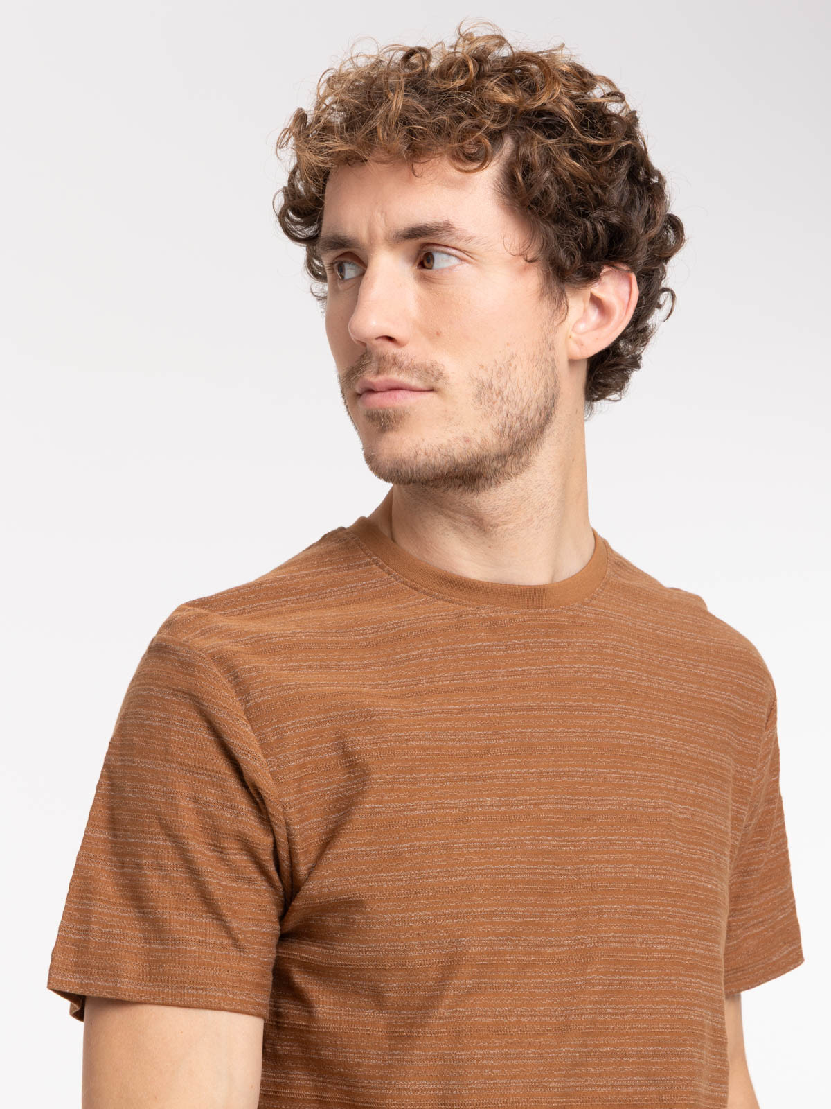 T-shirt imprimé espresso homme