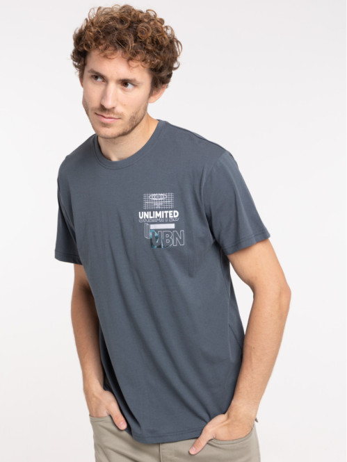 T-shirt imprimé tonnerre homme