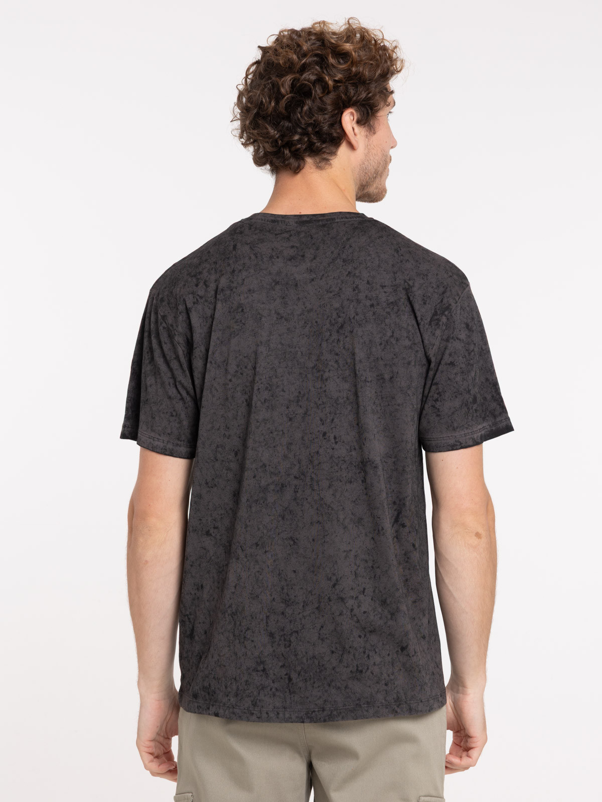 T-shirt imprimé gris homme