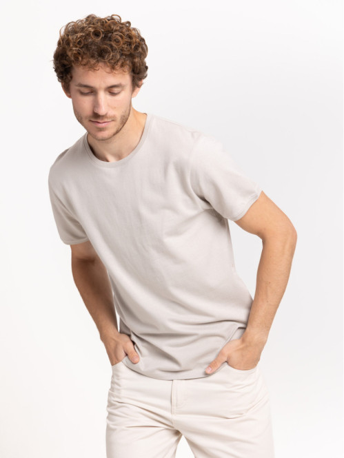 T-shirt homme col rond
