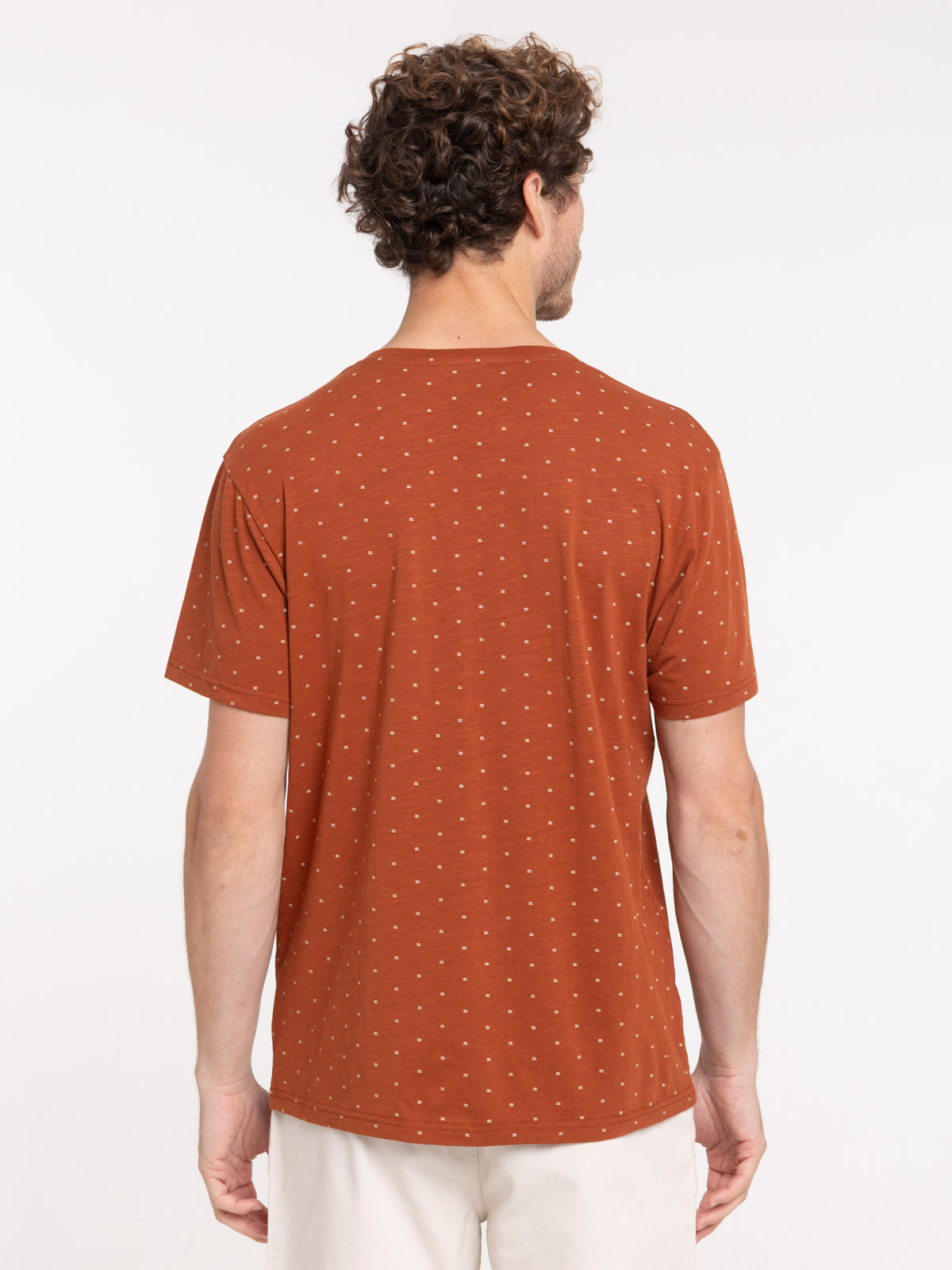 T-shirt col tunisien sequoïa homme