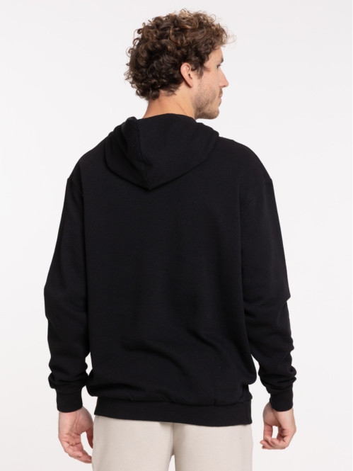 Sweat à capuche noir homme Sweat à capuche noir homme